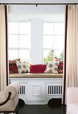 金旗艦暖氣片安裝效果圖